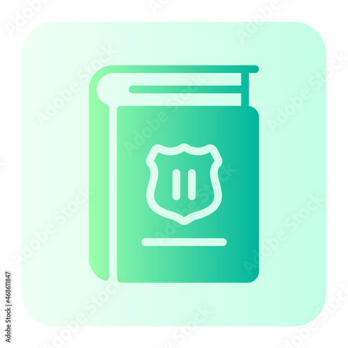 law book gradient icon