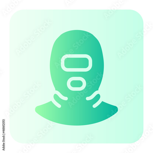 balaclava gradient icon