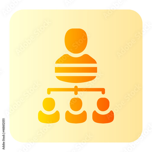 criminals gradient icon