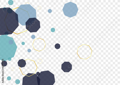 White Line Background Transparent Vector. Honeycomb Structure Background. Formula Template. Gold Tile Business. Atom Backdrop.