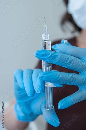 doctor with syringe