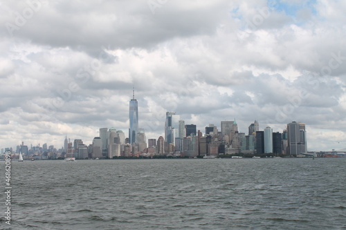 New York Skyline Statue of Liberty © Tobias