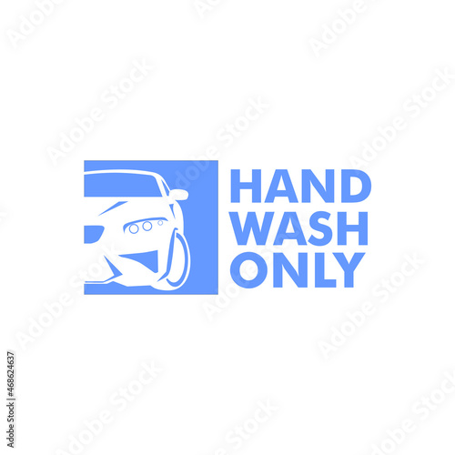 Car Wash Logo, Design, Image, Hand, Only, Box, Template, Automotive