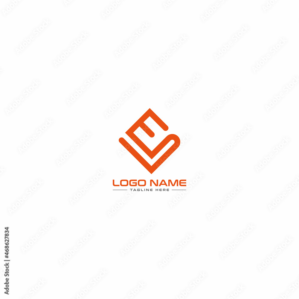 Letter LE Logo Design, LE letter Vector Template. Modern, Minimalist Monogram and Creative Alphabet Letters icon Illustration. - obrazy, fototapety, plakaty 