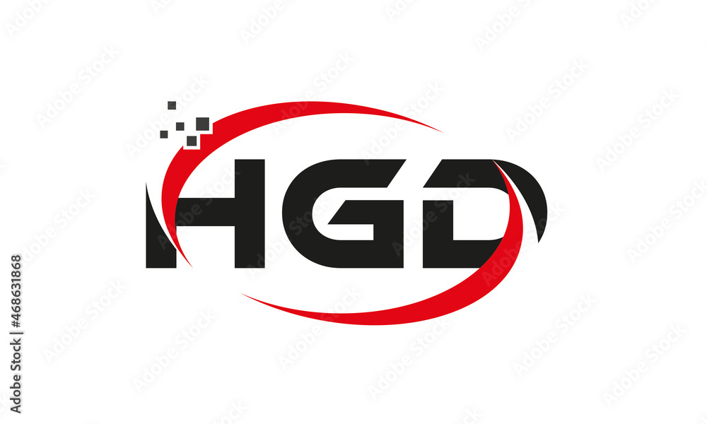 dots or points letter HGD technology logo designs concept vector Template Element dots or points letter HGD technology logo designs concept vector Template Element