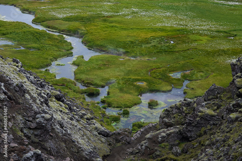 Thermal stream, Landmannalaugar National Park, Iceland