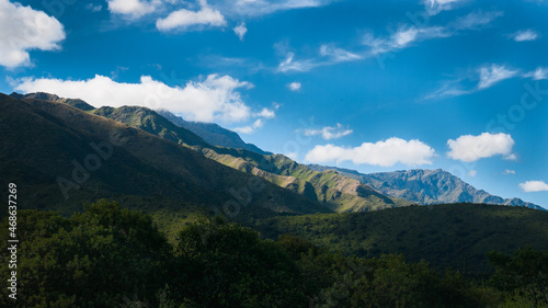 Cerros iluminados