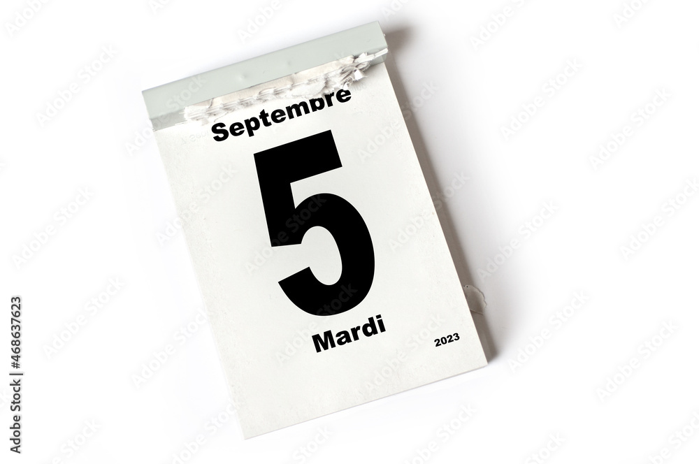 5 Septembre 2023 5 Septembre 2023