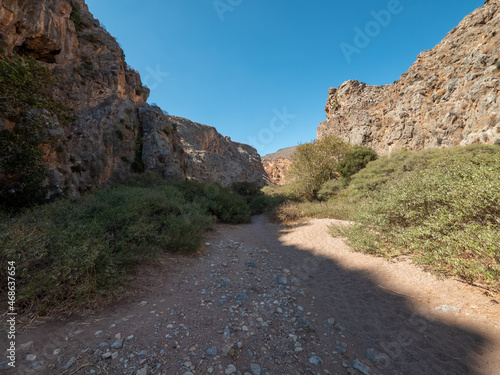 Zakros Gorge, Wadi