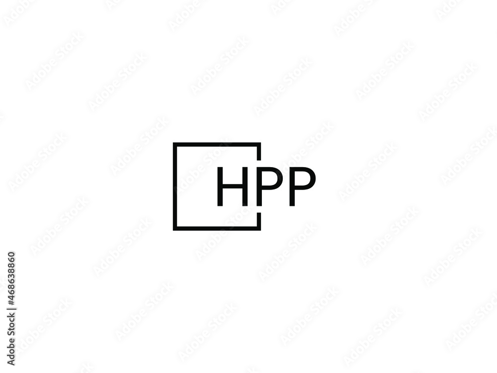 HPP letter initial logo design vector illustration HPP letter initial logo design vector illustration