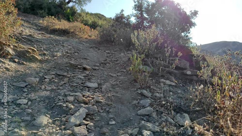 rif Mountain landscapes in Morocco, taberrant photo