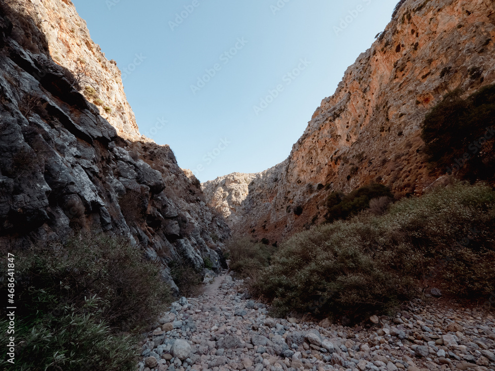 Zakros Gorge, Wadi