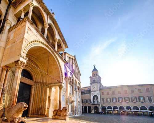 old town of Modena in Italy