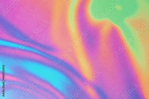 Colorful psychedelic abstract. Pastel color waves for background photo