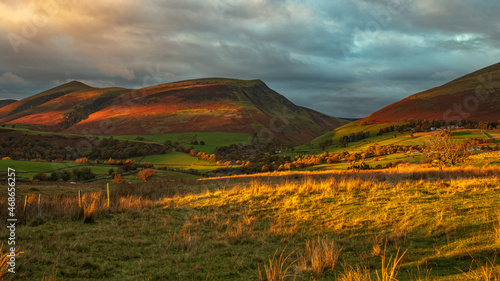 Sunset in the Lake District.