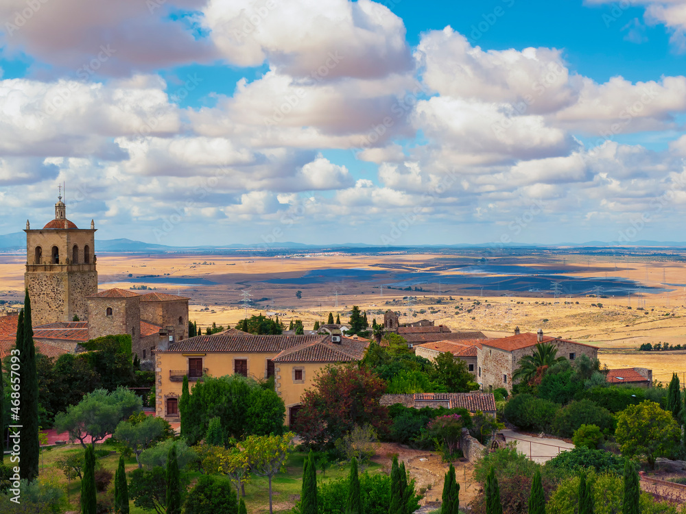 Vista panorámica de la ciudad de Trujillo, Cáceres
