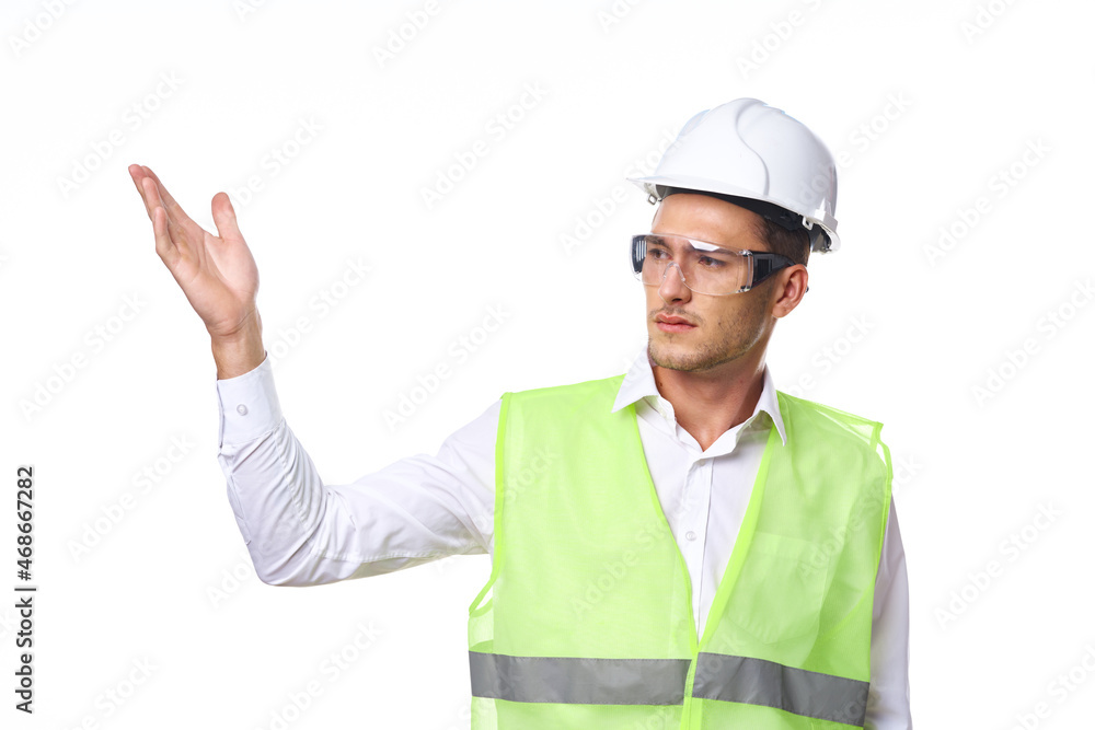 engineer in working uniform protective clothing construction engineer in working uniform protective clothing construction