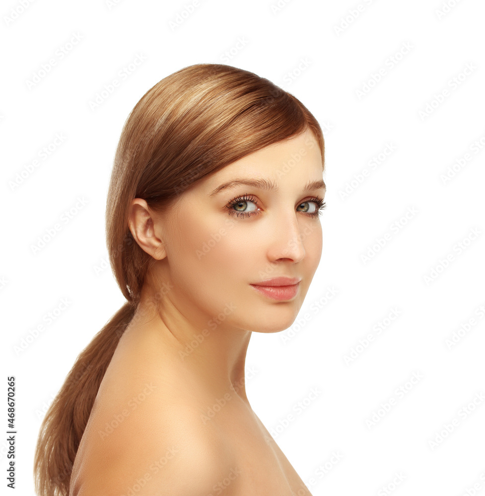 Shot of a beautiful woman. cosmetology concept Shot of a beautiful woman. cosmetology concept