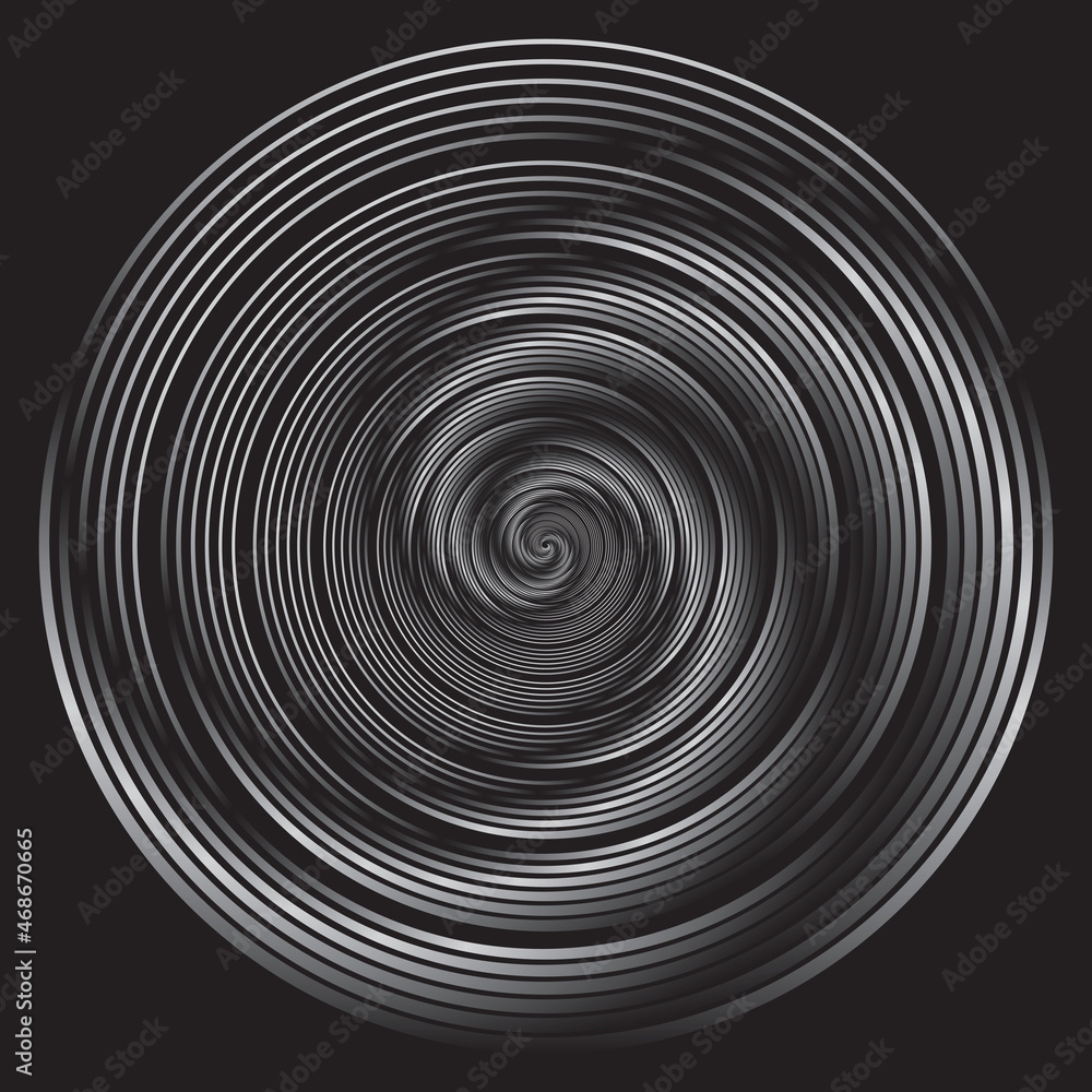 Halftone Vector Spiral Pattern. Design element Halftone Vector Spiral Pattern. Design element