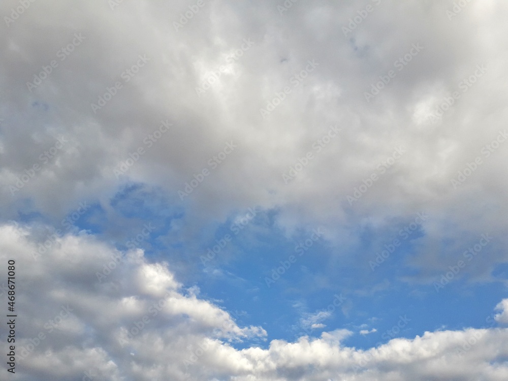 Obraz premium blue sky with clouds