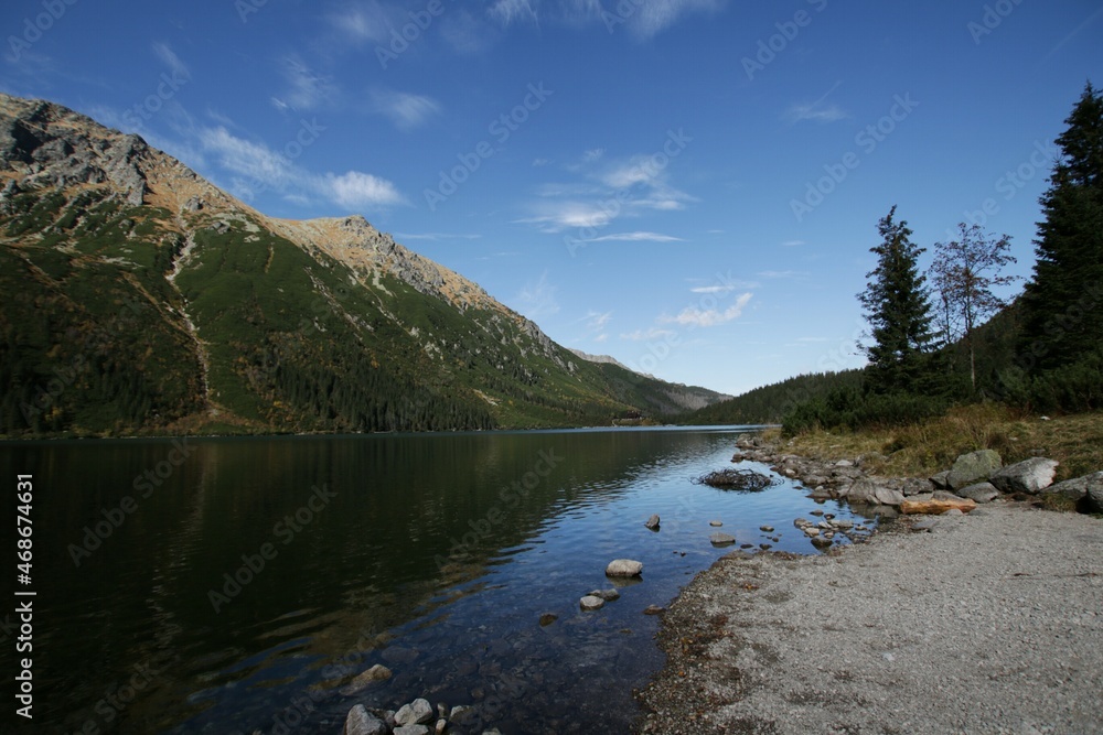 Fototapeta premium Morskie Oko, Tatry, polish mountain, Poland