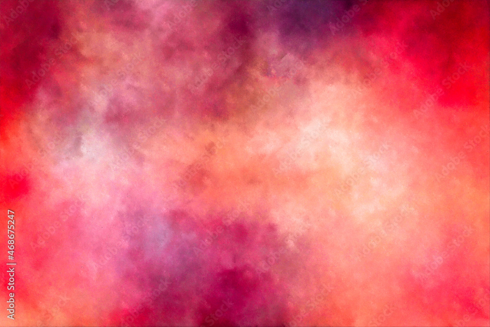 Obraz premium Red, yellow, magenta, orange colored cloud background