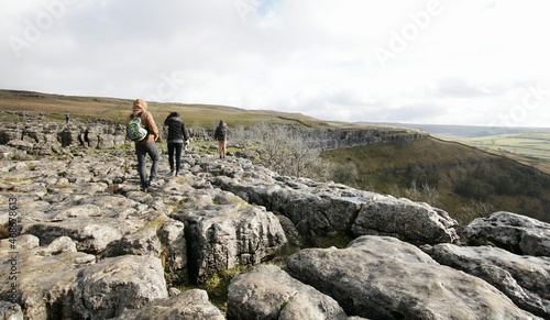 Malham Cove, Yorkshire Dales National Park, England, UK