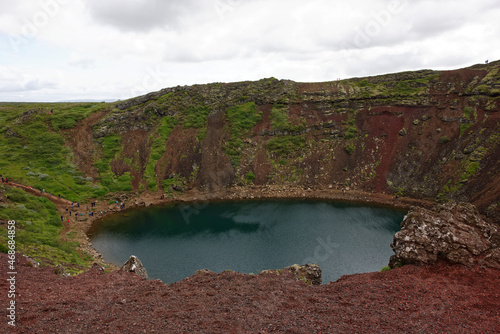 Kerid Crater Lake photo