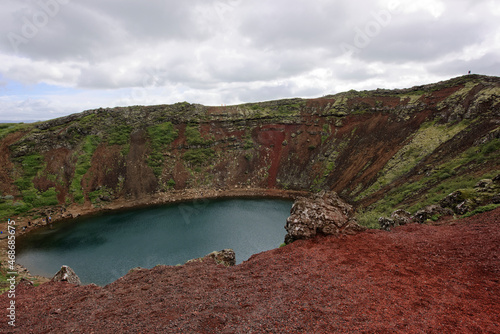 Kerid Crater Lake photo