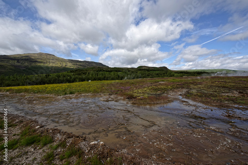 Geysir,Island. photo