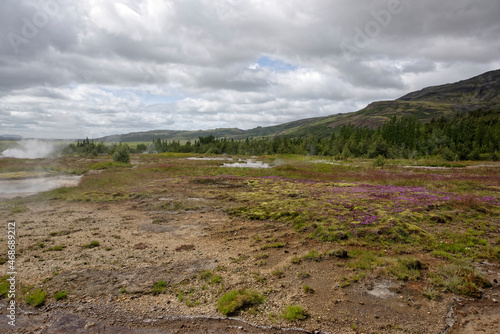 Geysir,Island. photo