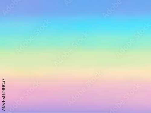 Holographic iridescent rainbow pattern background