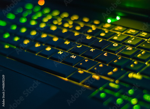 backlit notebook keyboard