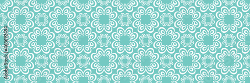 Beautiful background image with abstract floral ornament in green tones for your design. Seamless background for wallpaper  textures.