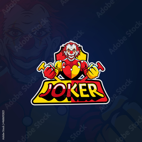 Logo Mascot JOKER