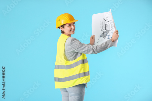 Female industrial engineer ...