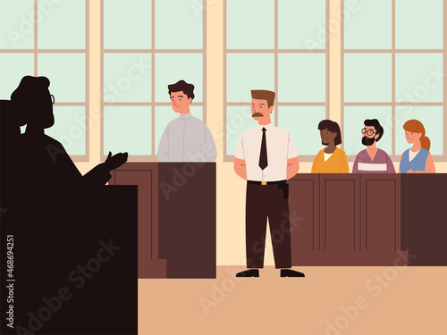 judge during trial process