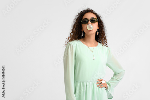 Cool African-American woman...