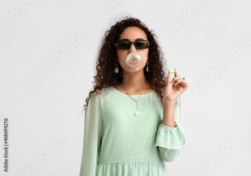Cool African-American woman...