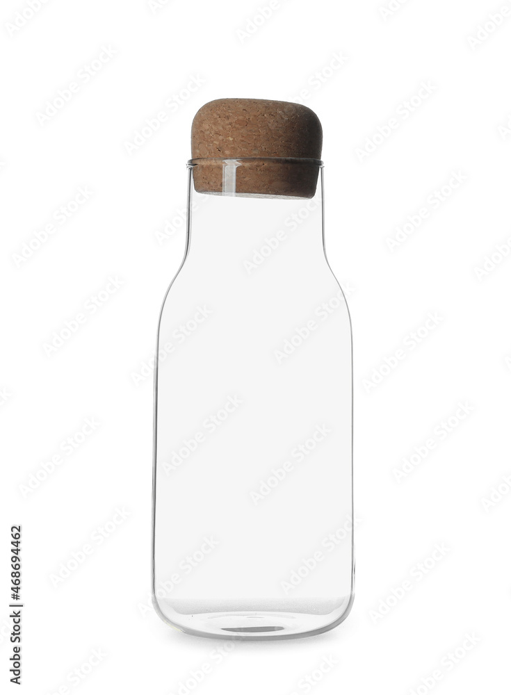 Empty bottle on white background Empty bottle on white background