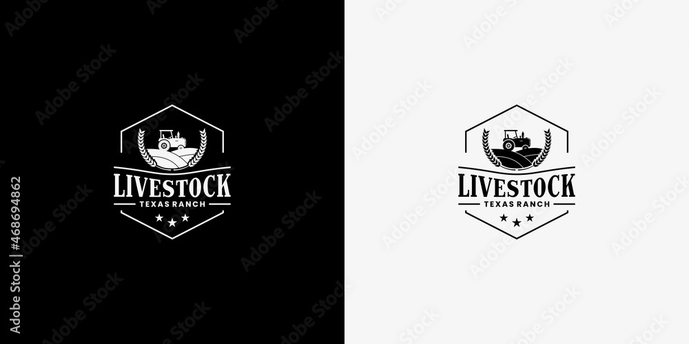 livestock, farmer, farming, ranch logo design collections livestock, farmer, farming, ranch logo design collections