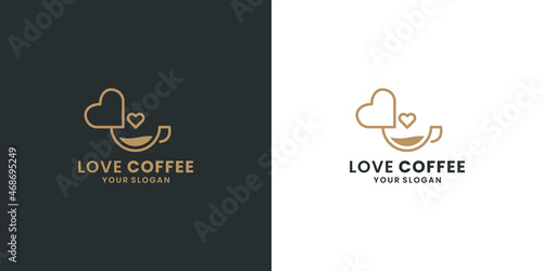 love coffee logo design inspiration