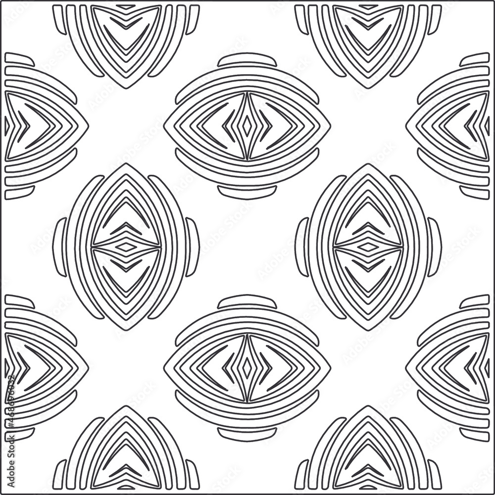Repeating geometric tiles from striped elements.Modern geometric background with abstract shapes.Monochromatic Repeating Patterns.black striped pattern for design.
Repeating geometric tiles from striped elements.Modern geometric background with abstract shapes.Monochromatic Repeating Patterns.black striped pattern for design.