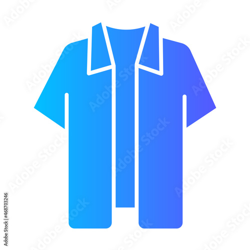 Shirt gradient icon