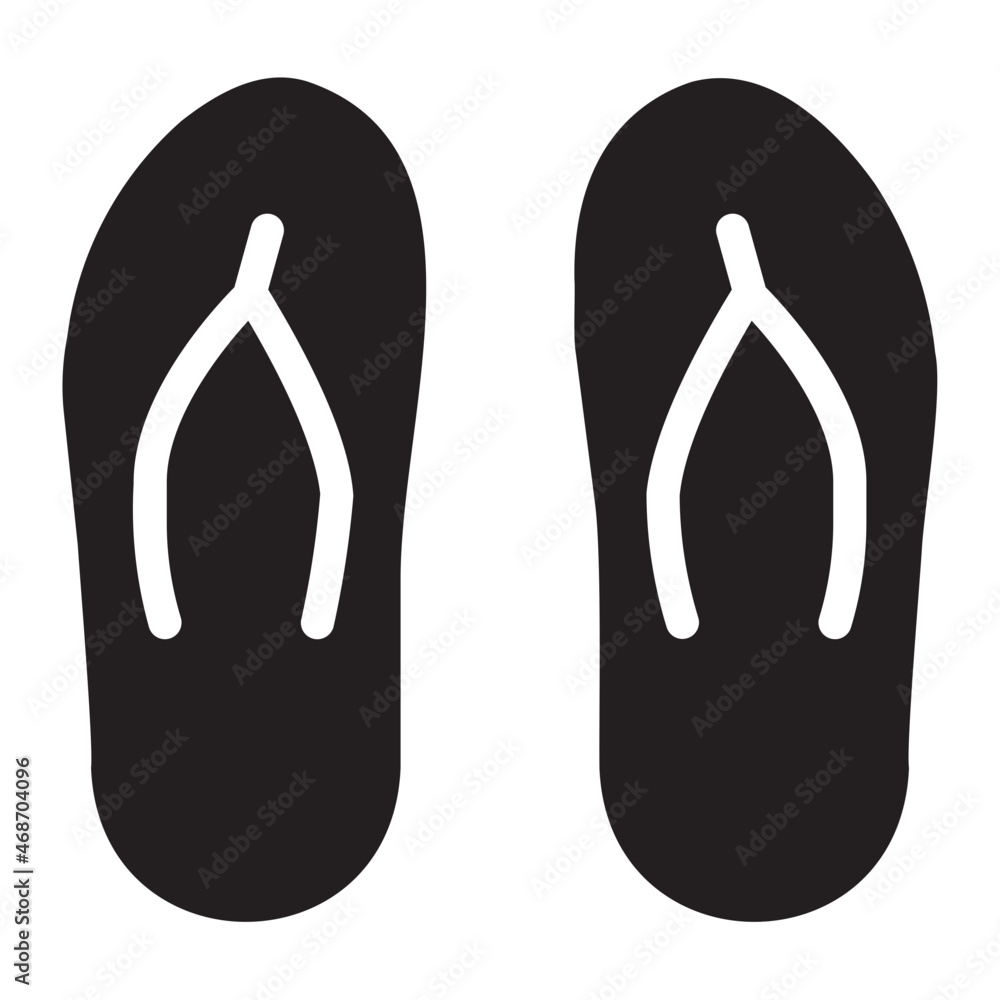 slippers glyph icon slippers glyph icon