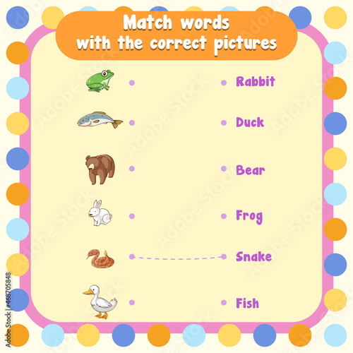 Match the words with the correct pictures