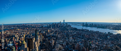 Bird's Eye View of New York © William Huang