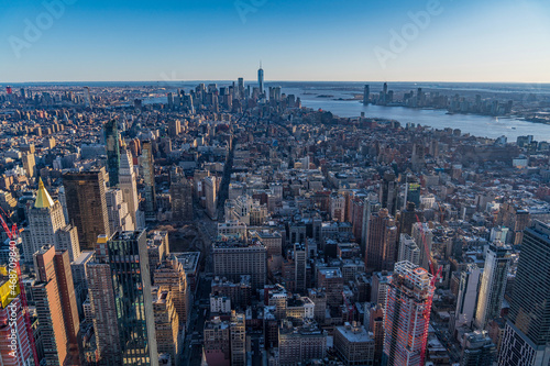 Bird's Eye View of New York