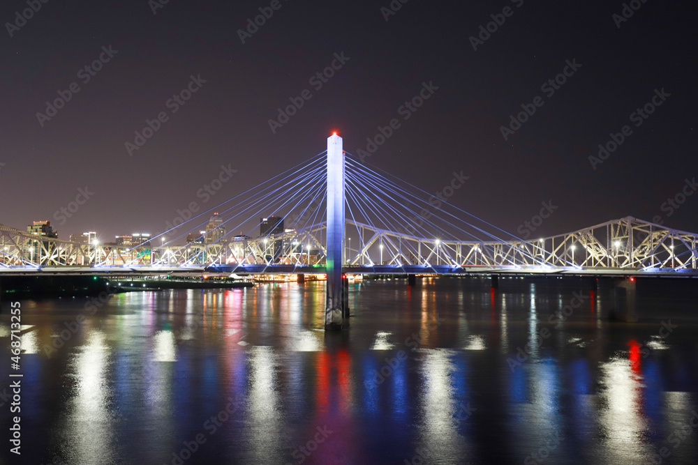 Fototapeta premium bridge at night