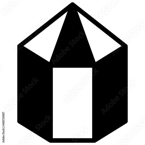obelisk solid icon